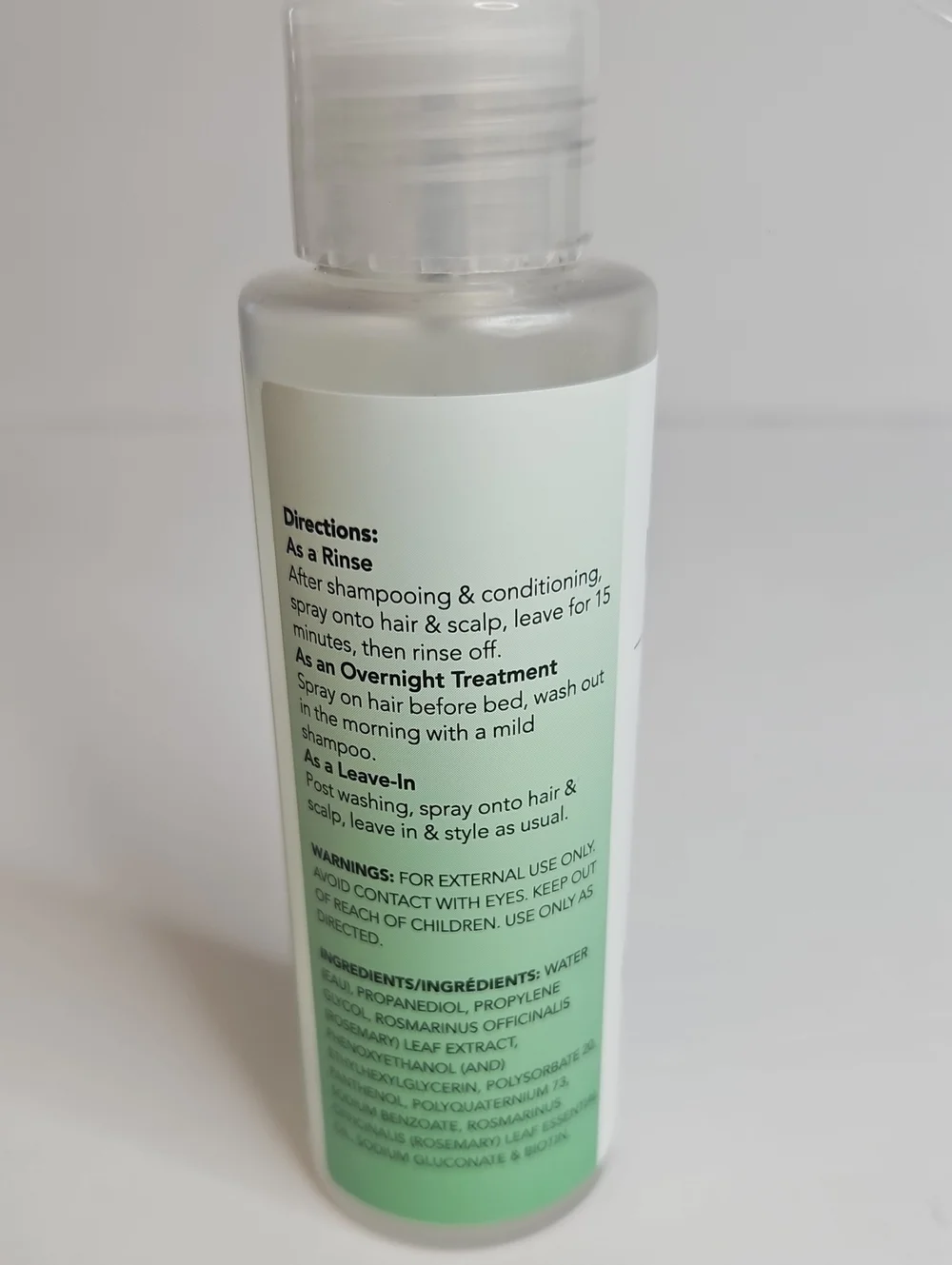 ROSEMARY BIOTIN HAIR THICKENING WATER MIST